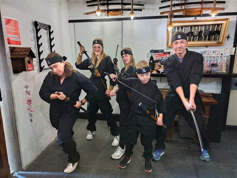 Tokyo: Ninja Experience Cafe Asakusa - The 1 to 1.5 hour schedule, minus the mystery
