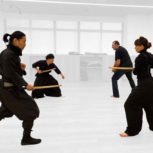 Tokyo: Ninja Sword Fighting Experience - Learning the Basics: How to Hold, Pose, and Strike With a Ninja Sword
