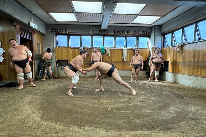 TOKYO , No1 Yokozuna Stable Morning Practice in Ryogoku - Guide style: small details that make the morning clearer