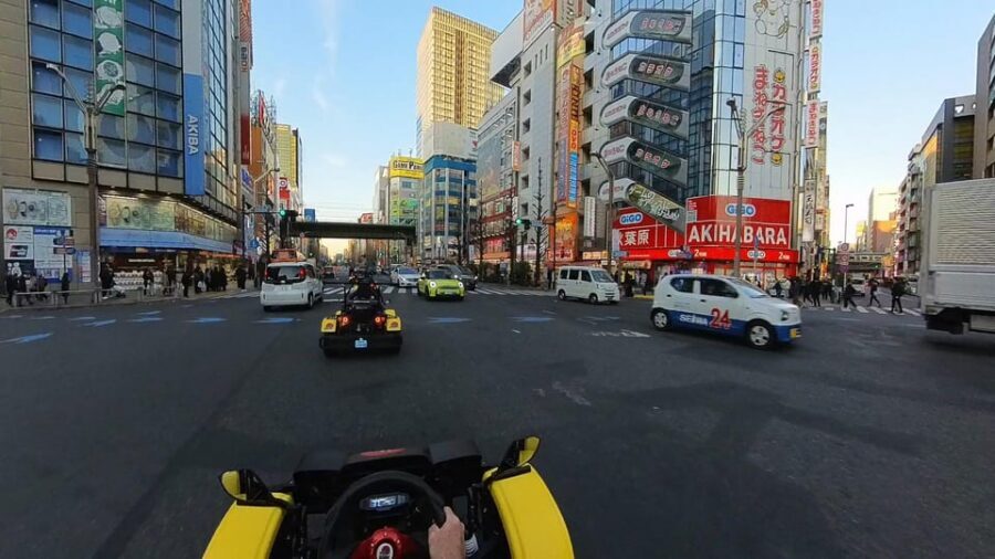 Tokyo Oldtown: Historic Landmarks Go Kart Tour (100 Minutes) - Live guides on two-way radio: safety first, stories right on time