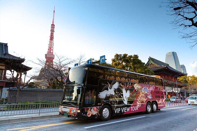 Tokyo: Open Top Sightseeing Bus with Audio Guide - Bay Course: Tokyo Station to Odaiba and the Rainbow Bridge views