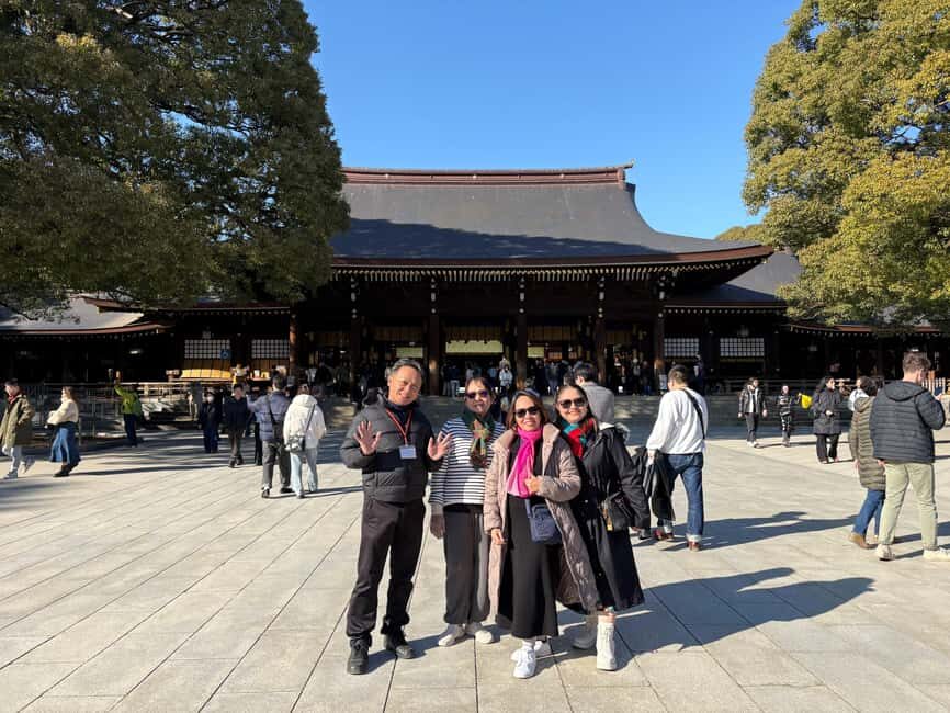 Tokyo: Private 1-Day Sightseeing Tour by Car with Guide - Lunch and admissions: plan your own break without losing the day