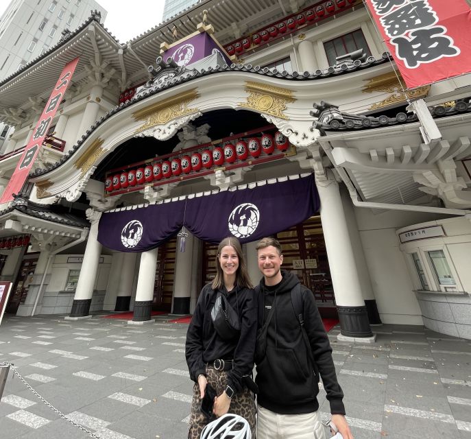 Tokyo: Private Cycling Tour with cute E-bike - Tsukiji Fish Market Area by Bike: Up Close, Not Stuck