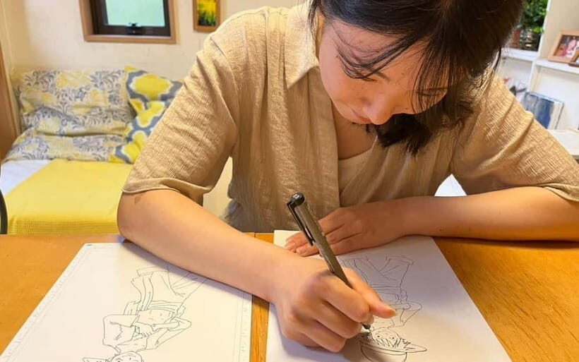 Tokyo: Private Manga Drawing Class with Professional Artist - Final Touches, One-On-One Critique, And Your Signed Take-Home Art