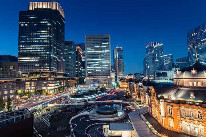 Tokyo Private Night Tour by Car/Van - English speaking chauffeur - Tokyo Tower at night: that postwar icon feeling