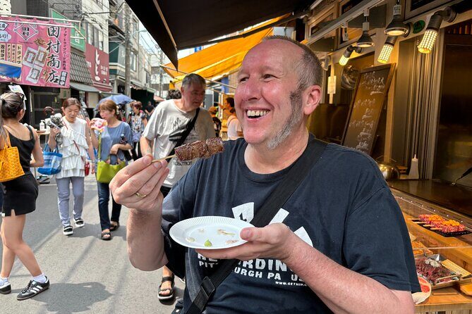 Tokyo: Private Tsukiji Fish Market Tour with 3 food stops - Meeting at LAWSON Tsukiji 4 Chome Store: how the tour starts
