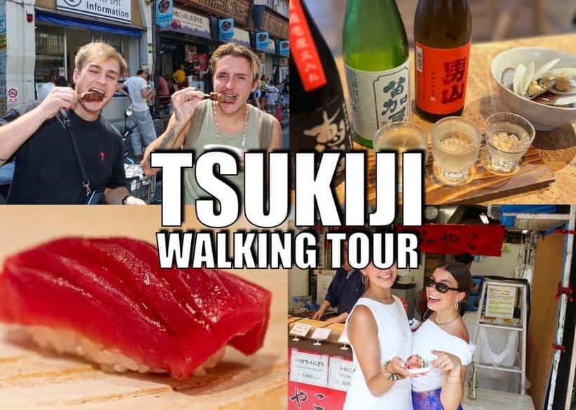 Tokyo: Private Tsukiji Street Food & Sake with Local Guide - Chilled tea, beans, and dashi sampling: a reset inside the chaos
