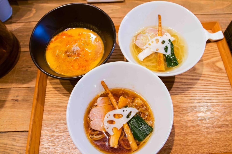 Tokyo: Ramen Tasting Tour with 6 Mini Bowls of Ramen - Why the guide matters: English explanations, visual aids, and local routes