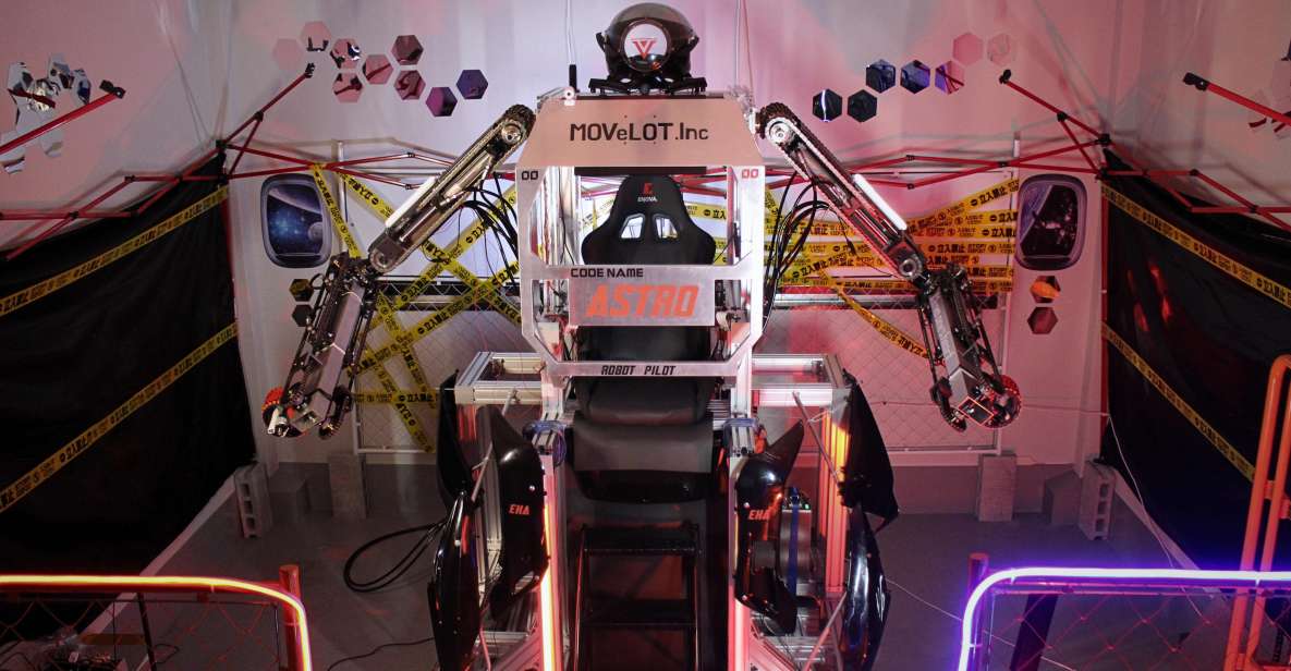 Tokyo: Robot Piloting Attraction Ticket - First Steps Inside MOVeLOT’s Robot Base Lab