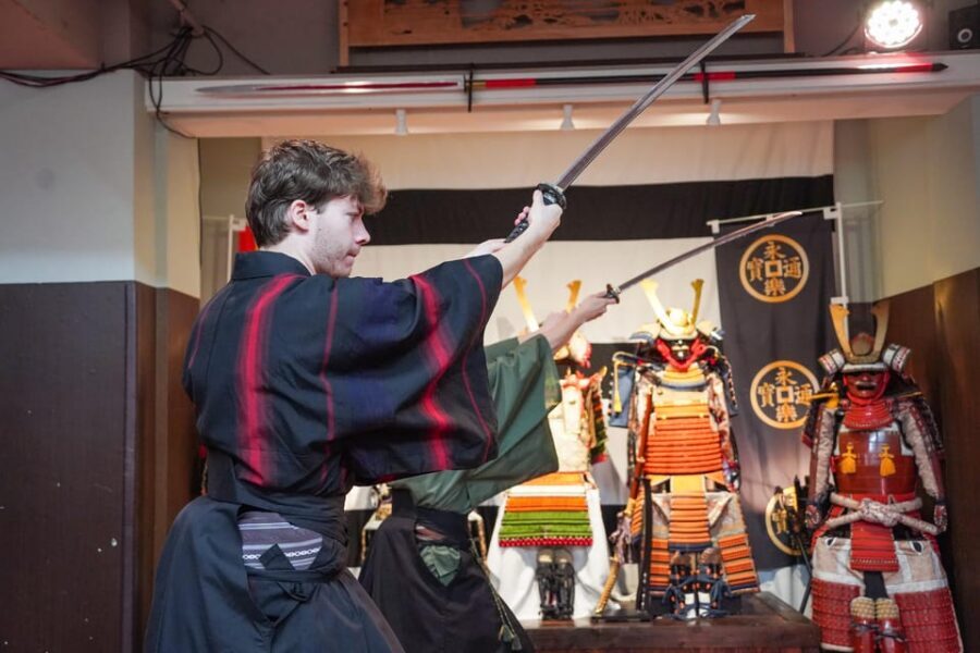 Tokyo: Samurai Experience with Lunch and Guided Tour - The Live Samurai Performance: Theater With Skill