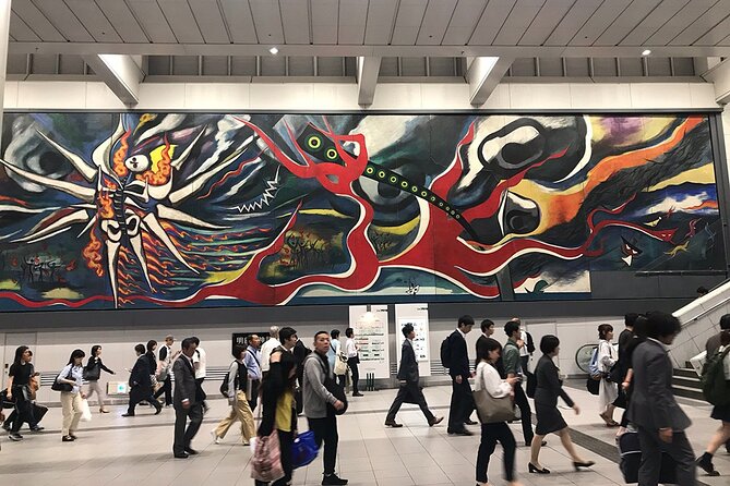 Tokyo: Shibuya Crossing & Hidden Streets Walking Tour - The Myth of Tomorrow mural: more than a photo stop