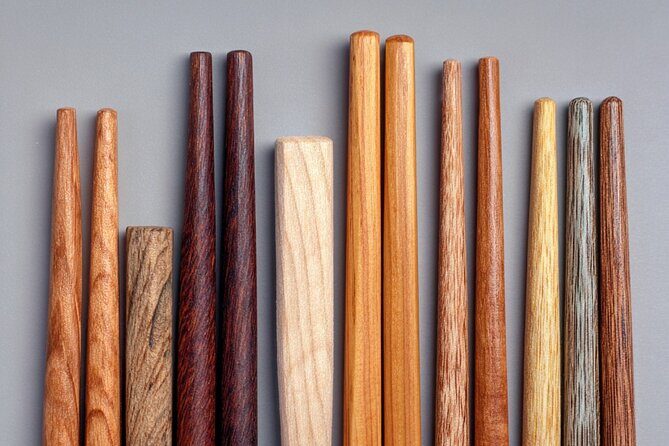 Tokyo Shinjuku Chopsticks Making Class - Shaping raw wood into chopsticks with a kanna hand plane