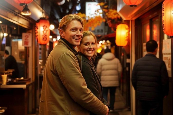 Tokyo Shinjuku Food Tour 15 Dishes and 4 Eateries - Stop 1: Omoide Yokocho, where you feel the alley before you eat