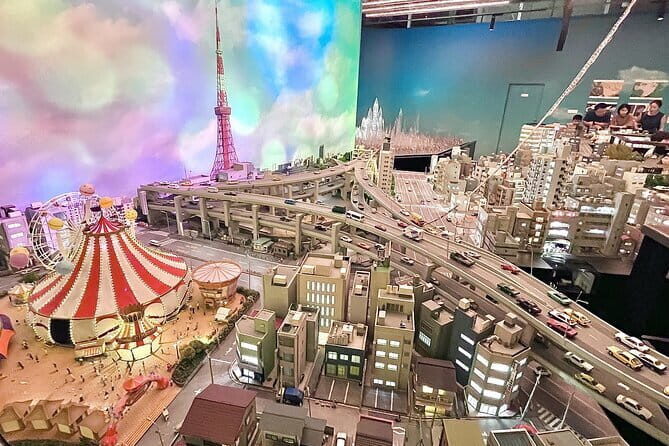 Tokyo Small Worlds Admission Ticket - Interactive Controls, Mini-Me 3D Scan, and Build-and-Paint Fun