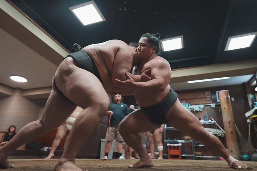 Tokyo: Sumo Keiko Training Tour with Audio Guide & Photo - Learning Sumo: What the 10-Language Audio Guide Helps You Catch
