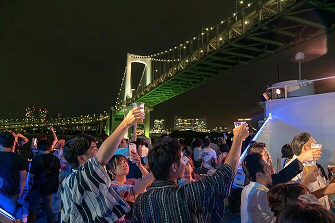 Tokyo Sunset Boat Party with Music Drinks and Vibes - Key points before you go