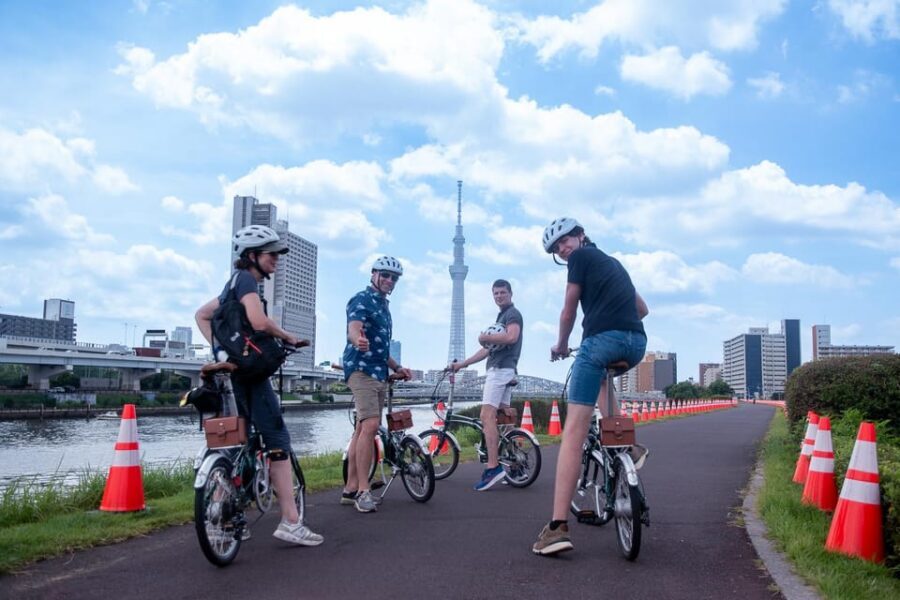 Tokyo: Super Local Private E-bike Cycling Tour from Asakusa - Riverside Breezes: Arakawa and Sumidagawa Views Plus Sumida Park