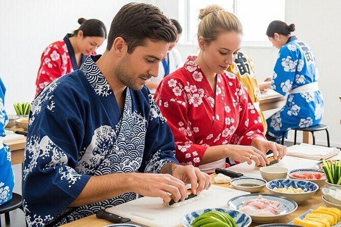 Tokyo Sushi Making Class : Sake Ceremony & Matcha Experience - How Long It Takes and What You’ll Actually Make