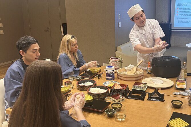 Tokyo Sushi Making Class : Sake Ceremony & Matcha Experience - Nigiri Essentials: How to Shape Rice and Assemble Clean Pieces