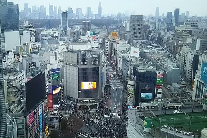 Tokyo Toilet Tour - Stop 3: Shibuya Crossing as a Quick Photo-and-Orientation Moment