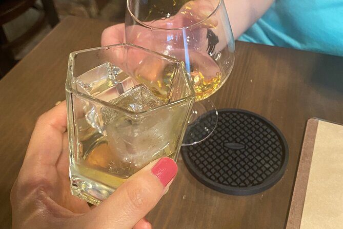 Tokyo tower Private Walking Tour and Night food tour : 6:00pm - Shiba Daimon sake tasting: three types, zero awkwardness