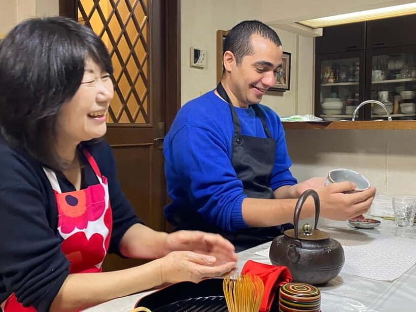 Tokyo: Traditional foot-kneaded Udon noodles class - The first hands-on step: udon dough and “foot kneading”