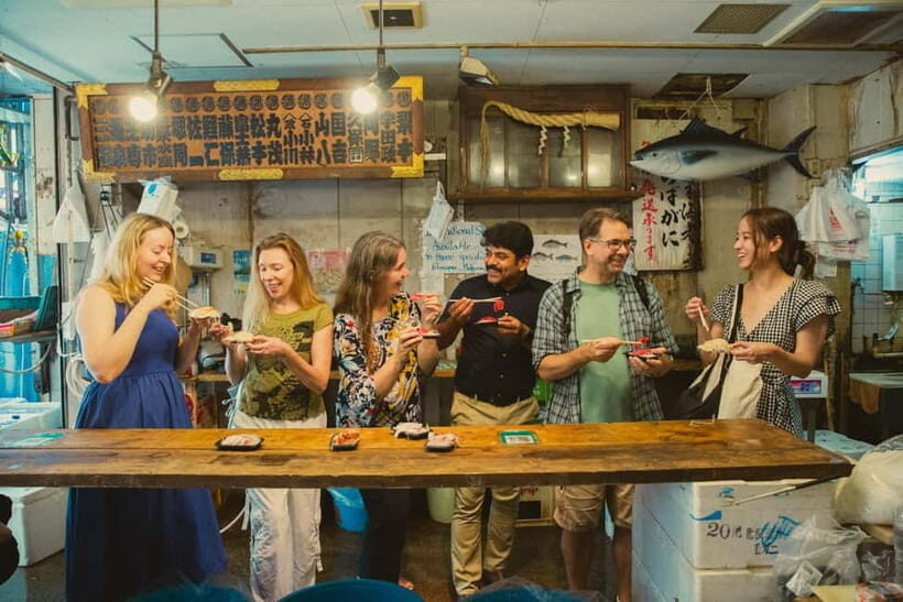 Tokyo: Tsukiji Fish Market Culture Tour with Sashimi Tasting - Start Points: Temple Area vs. Market Souvenir Corner