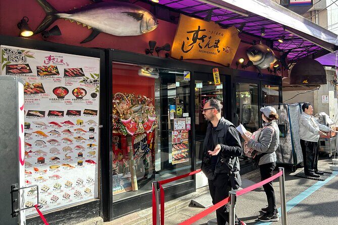 Tokyo: Tsukiji Fish Market Food and Walking tour - Stop 3: Tsukiji Jogai Market for street-food tasting
