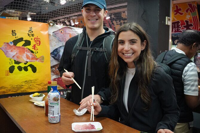 Tokyo Tsukiji Fish Market Food & Culture Walking Tour - Stop 3: Tsukiji Jogai Market and the “taste a little bit of everything” plan