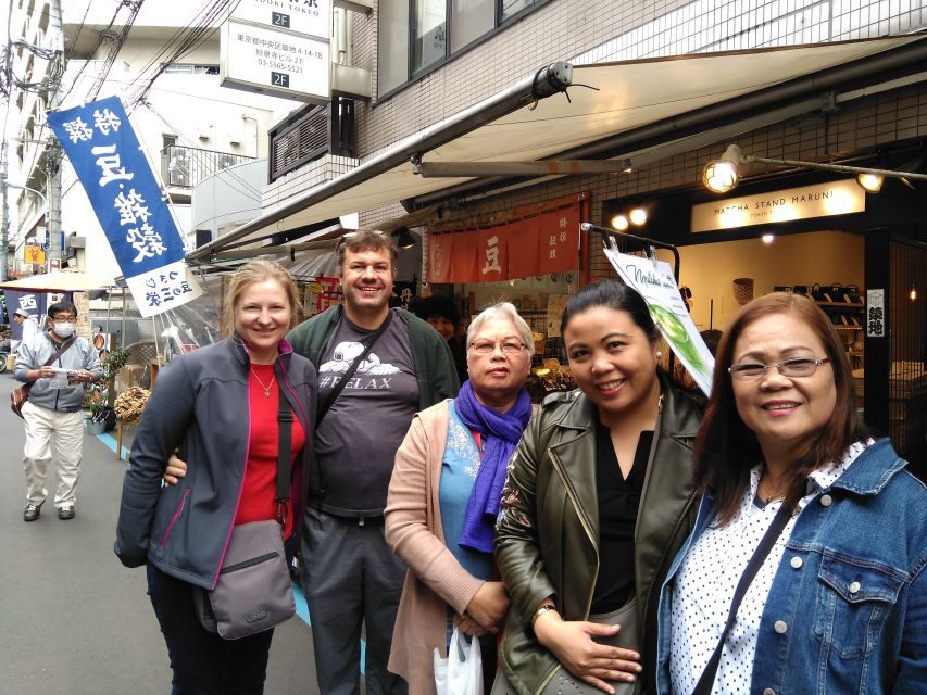 Tokyo Tsukiji Food & Culture Private Tour Licensed Guide - Tsukishima Monja Street and Yanaka Ginza croquettes