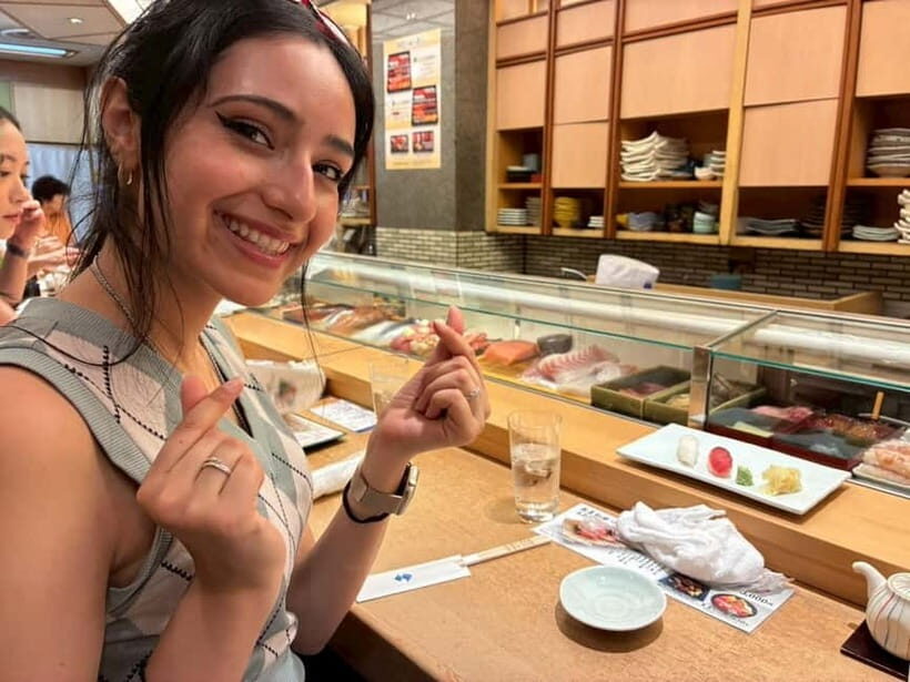 Tokyo: Tsukiji walk & sushi private tour with Uni Students - Namiyoke Inari Jinja: A Short Sacred Break in the Market Area