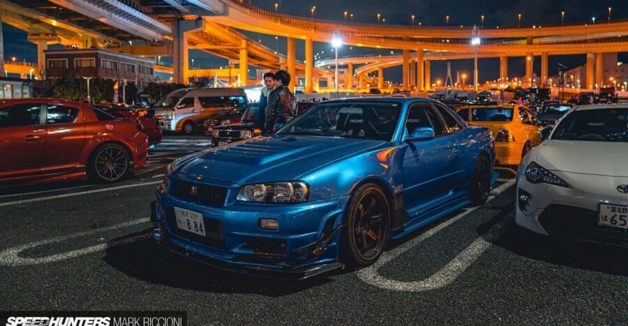 Tokyo/Yokohama: Private JDM Daikoku/大黒 Car Meet With Driver - When Daikoku Closes: Umihotaru Plan B Over the Water