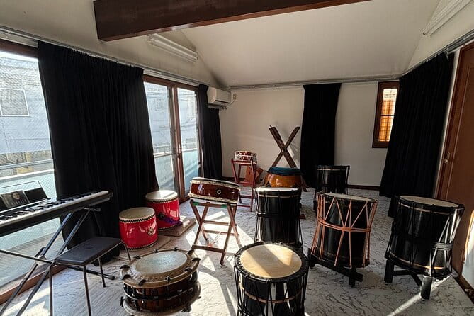 Tokyo's Authentic and Finest Taiko Drumming Workshop - Bring water, wear comfy clothes, and expect noise