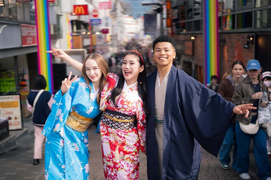 :Tokyo,Shibuya / Kimono Rental / English-friendly - The 90-minute experience: consult, dress, then go enjoy Tokyo