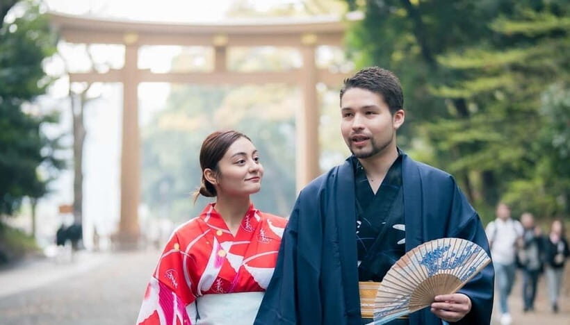 :Tokyo,Shibuya /Meiji Shrine tour in KIMONO/English-friendly - From Harajuku to Meiji Jingu: how the 3-hour plan actually works