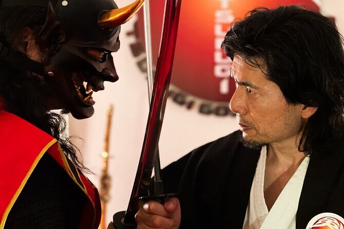 Train in Samurai Swordsmanship and Defeat the Demon in Tokyo - A Tokyo sword lesson with a story: Hyakki Yakō and the Oni