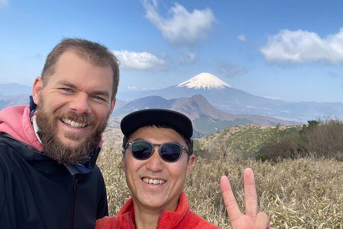 Traverse Outer Rim of Hakone Caldera and Enjoy Onsen Hiking Tour - Mt. Marudake ridge walk: where the weather (and Fuji) plays the lead role
