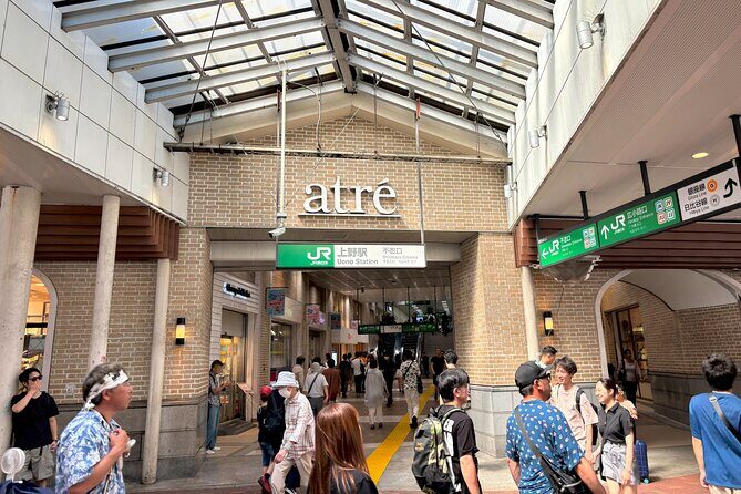 Ueno Park and Ameyoko Street Food Market Half Day Walking Tour - Shinobazu Pond and Bentendo: scenic views without stress