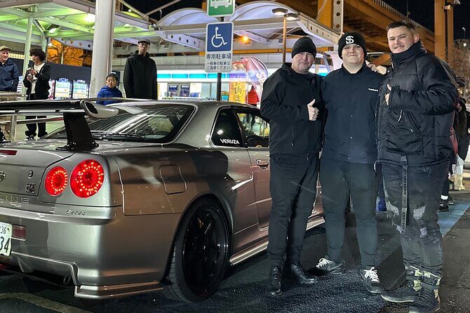 Ultimate Daikoku PA & Car Meet Night Tour (R34 GTR Private Tour) - Yokohama Bay Bridge: ending with a big view back to Tokyo