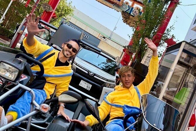 Yokohama Costume Go-Kart: Chinatown & Red Brick Cruise - Route highlights: Minato Mirai, Red Brick Warehouse, and Chinatown