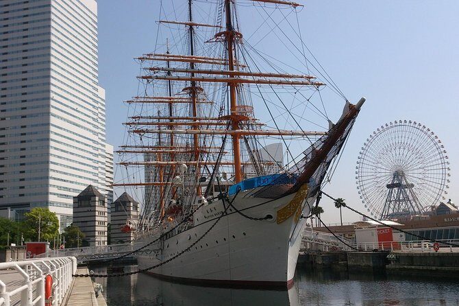 Yokohama Private Full-Day Tour - 100% Personalized & Private - Yokohama Cosmoworld Neon and the Ferris Wheel Photo Moment