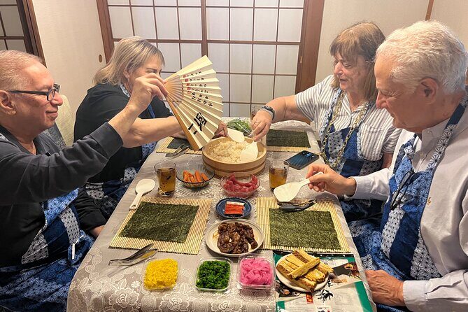 Yokohama: Sushi & Gyoza Cooking with Matcha & GreenTea Experience - Matcha tasting, manga tools, or a quiet sweets break