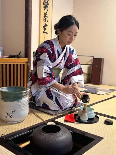Yokohama : Tea Ceremony with Sweets and Souvenir - The flow of the hour: what happens when
