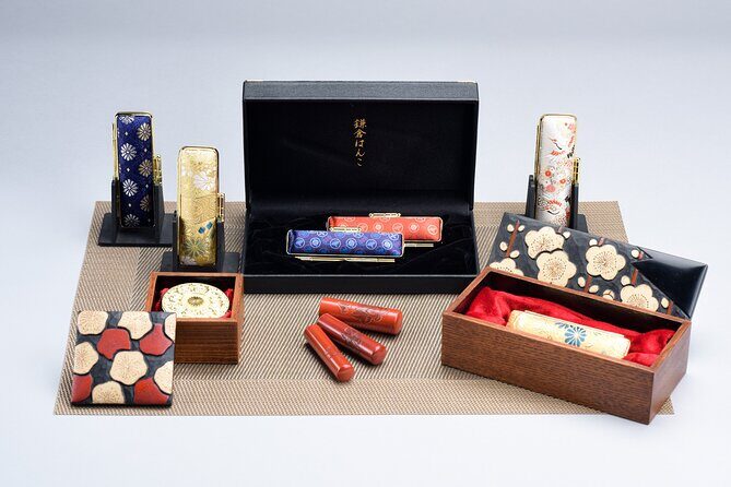 Your Own HANKO Name Seal Activity in Kamakura. - What you make: your name in katakana, turned into an engraved stamp