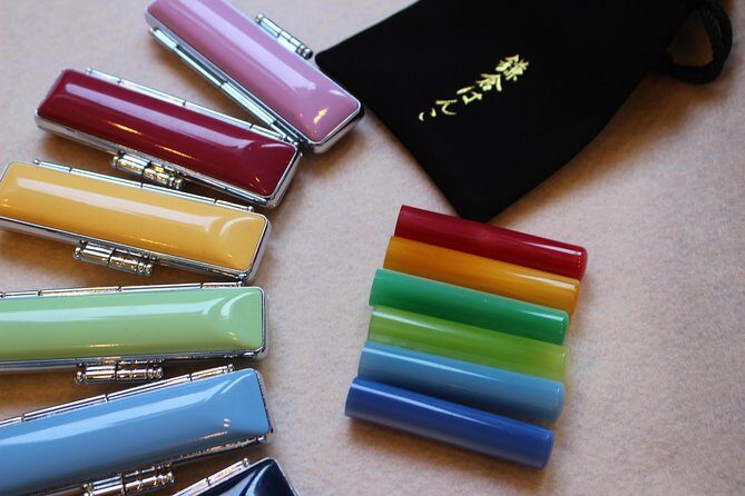 Your Own HANKO Name Seal Activity in Kamakura. - Materials, ink, and cases: how to avoid disappointment later